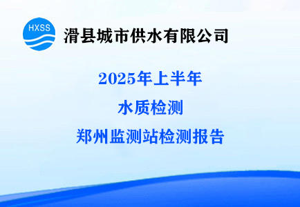 2025年上半年郑州检测监测站检测报告